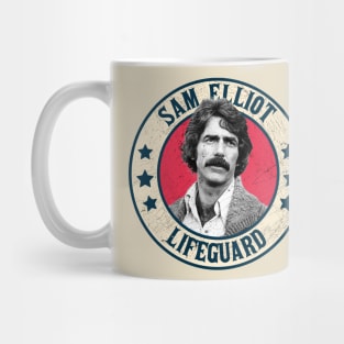 Sam Elliott // Retro Style Fan Art Mug